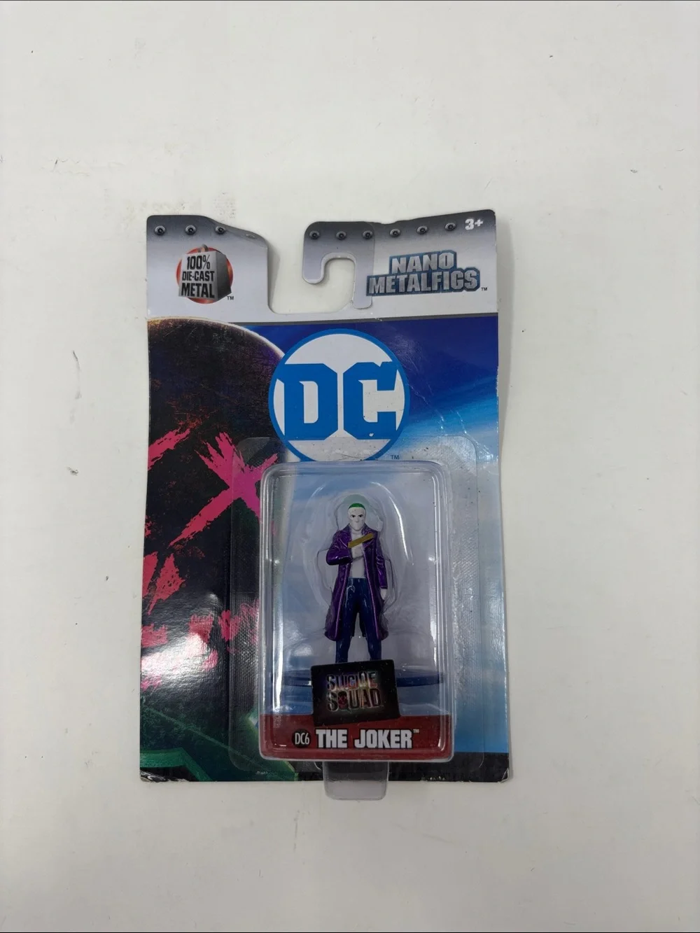 DC Marvel Nano Metalfigs Collectible Figures - Blue, Red & Black 7